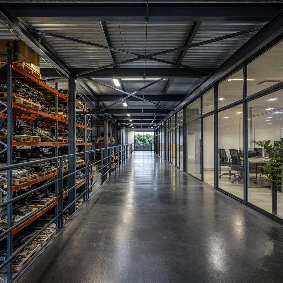 Auto Showroom Steel Building best