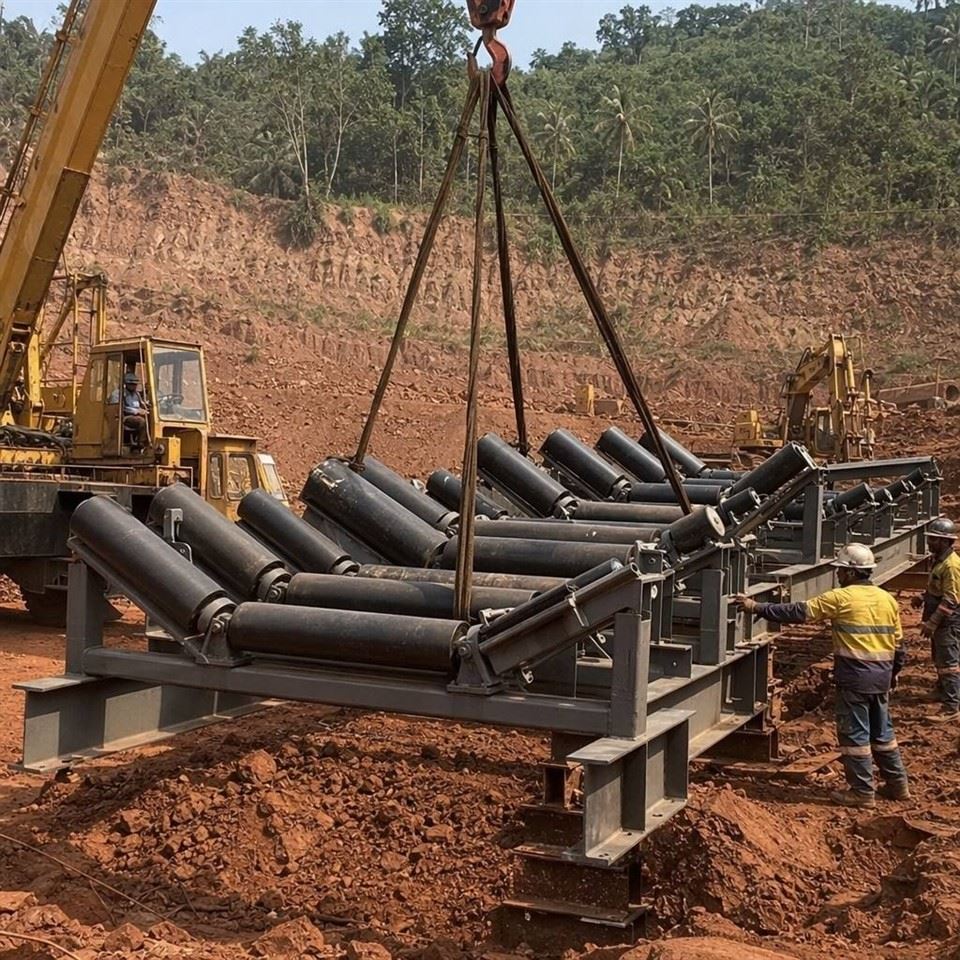 Conveyor Belt Support Structure factory