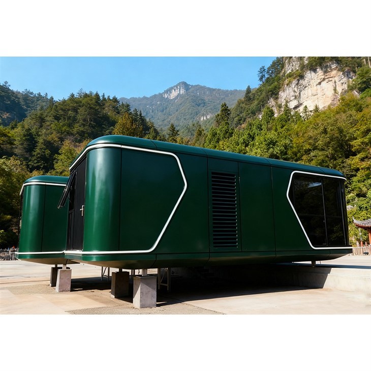 Luxury Custom Capsule House Premium Material With Soundproof Insulated Features factory